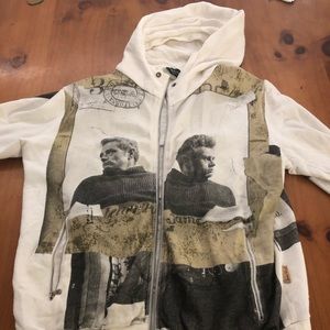 Dolce and Gabbana James Dean Zip Jacket Rare
